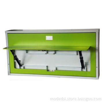 Modern Horizontal Foldable Wall Bed Single with Office Tabl